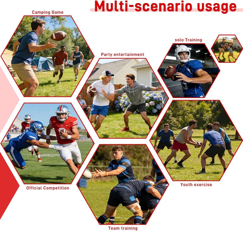 KAIDIDA Football Throwing Net Portable: 6x3ft Durable Training Target for Backyard Sports Field Use Ideal for Adults Teens and Coaches - Image 5